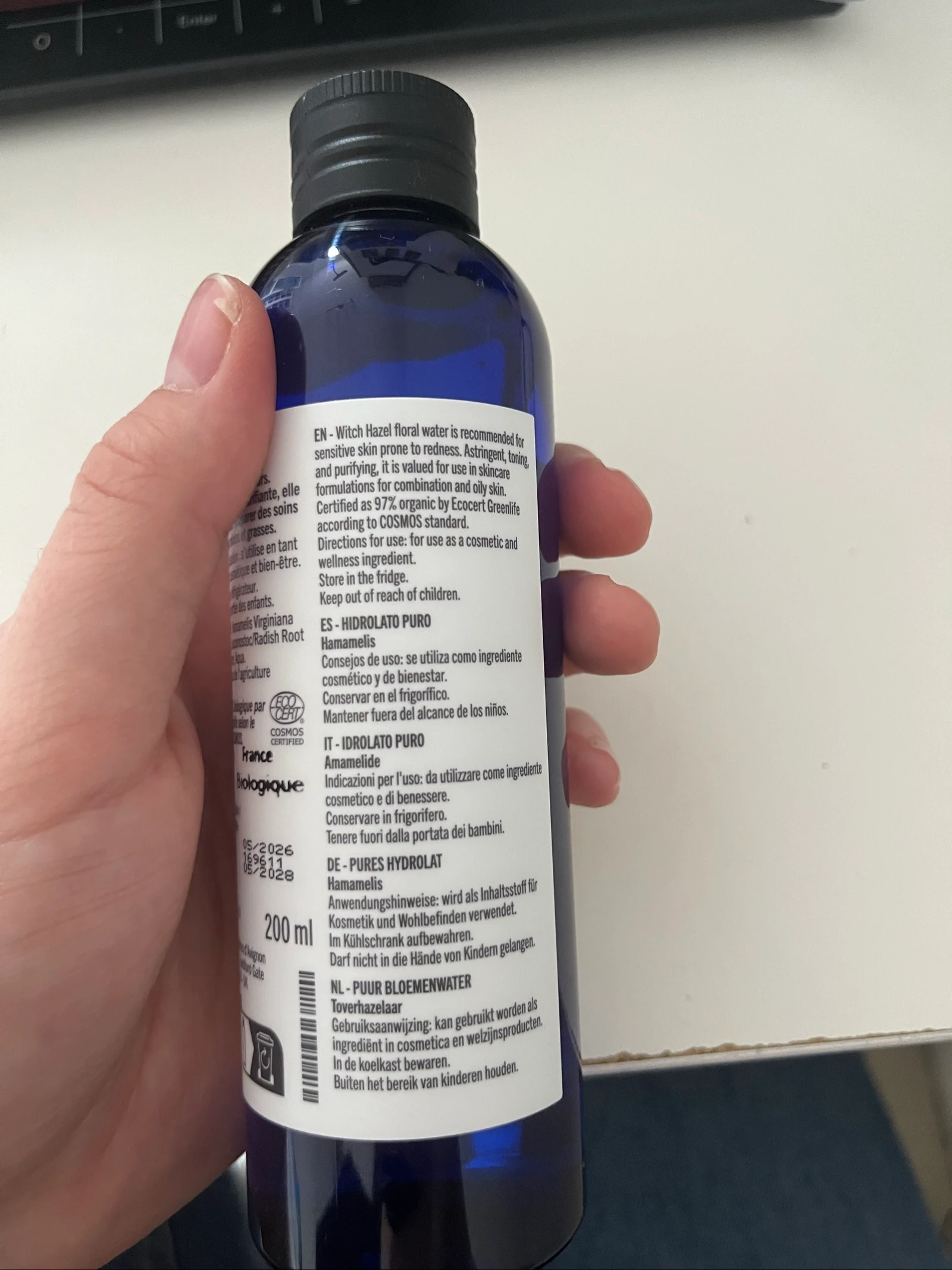 Hydrolat Hamamélis BIO • Séborégulateur • Aromazone – photo 7